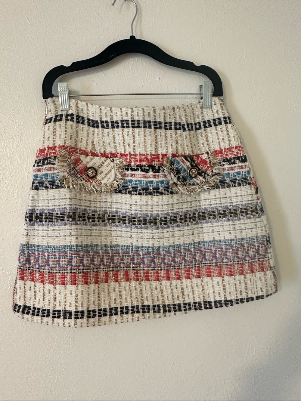 Tweed Mini Skirt - Picture 2 of 9